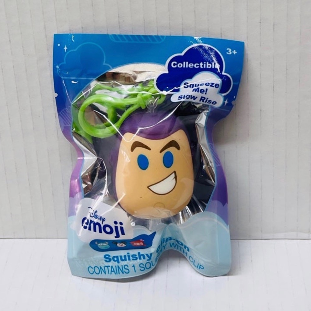 Disney emoji Toy Story Buzz Lightyear squishy with clip on - small